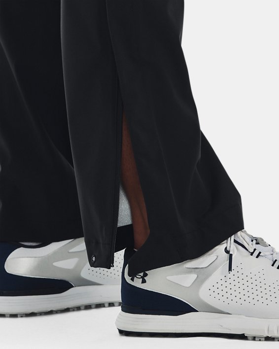Pantalon imperméable UA Golf pour femme, Black, pdpMainDesktop image number 4